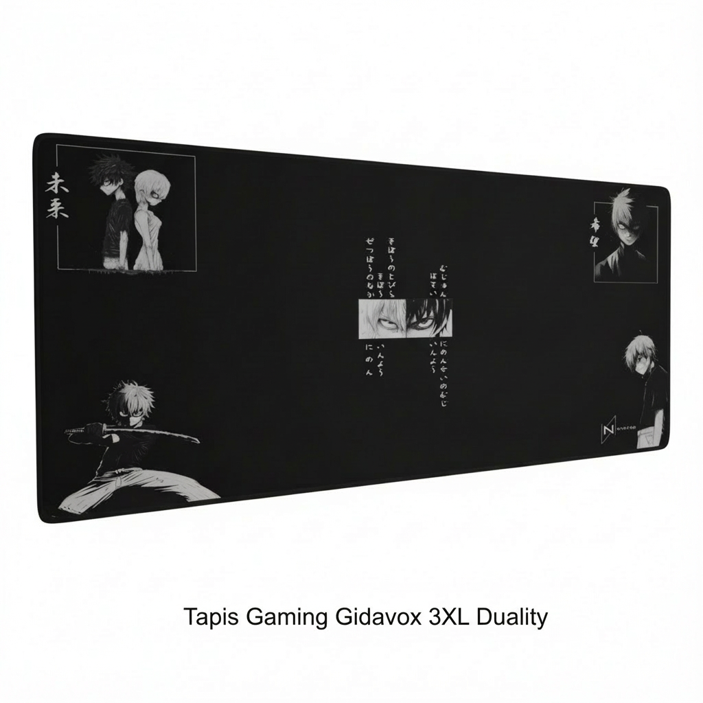 Tapis Gaming GIDAVOX 3XL Duality